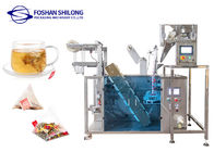 آلة تغليف أكياس شاي الهرم من النايلون الراقية Shilong أوتوماتيكية بالكامل