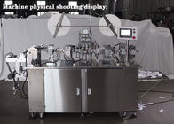 آلة صنع مسحة الكحول غير المنسوجة 2.5KW 30 * 30mm قابلة للطي المستعرض