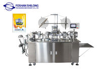 Shilong 2.5KW آلة تعبئة ضمادة تحضير الكحول 120 قطعة / دقيقة